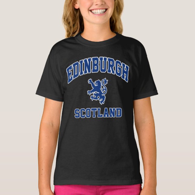 Edinburgh skotsk tee shirt (Framsida)