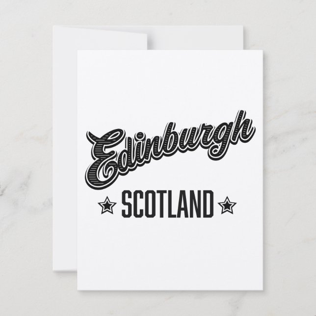 Edinburgh Skottland (Framsida)