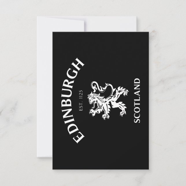 EDINBURGH Skottland (Framsida)