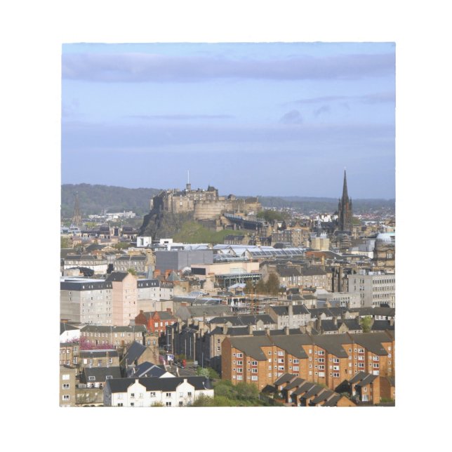 Edinburgh, Skottland. En vy som bortser från centr Anteckningsblock (Framsida)