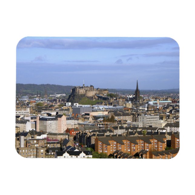 Edinburgh, Skottland. En vy som bortser från centr Magnet (Horisontell)