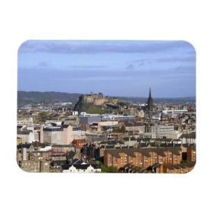 Edinburgh, Skottland. En vy som förbiser central Magnet