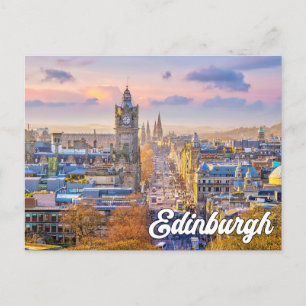 Edinburgh, Skottland, Förenade kungariket Vykort