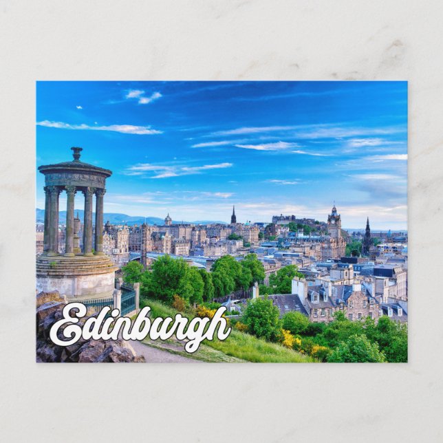 Edinburgh, Skottland, Förenade kungariket Vykort (Framsida)