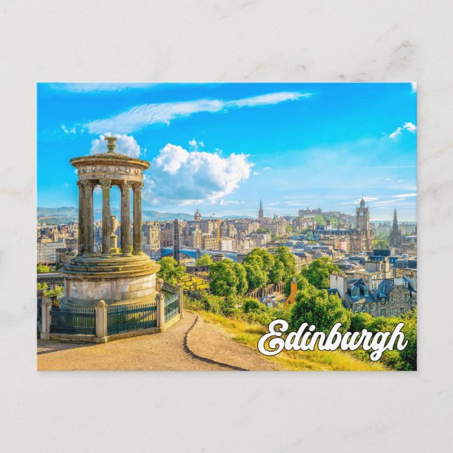 Edinburgh, Skottland, Förenade kungariket Vykort (Framsida)