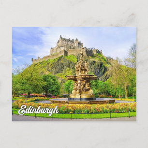 Edinburgh, Skottland, Förenade kungariket Vykort