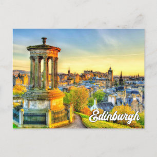 Edinburgh, Skottland, Förenade kungariket Vykort