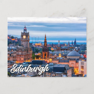 Edinburgh, Skottland, Förenade kungariket Vykort