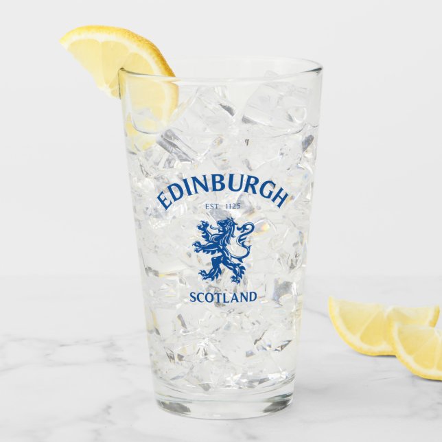EDINBURGH Skottland Glaskopp (Framsida Ice)