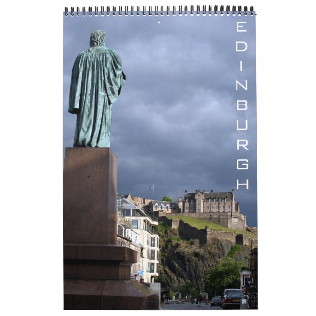 Edinburgh, Skottland Kalender (Omslag)