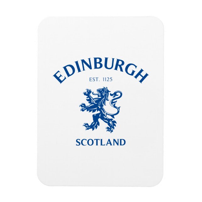 EDINBURGH Skottland Magnet (Vertikal)