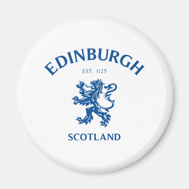 EDINBURGH Skottland Magnet (Framsidan)