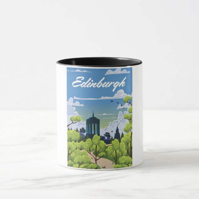 Edinburgh Skottland Mugg (Center)
