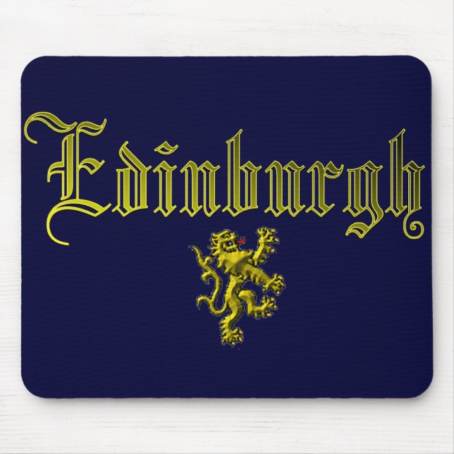 Edinburgh Skottland Musmatta (Framsidan)