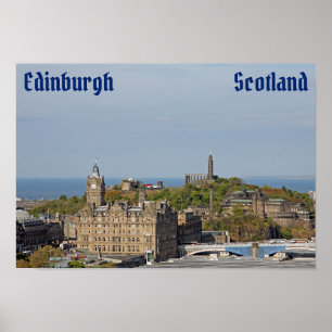 Edinburgh, Skottland Poster