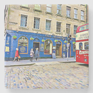 Edinburgh, Skottland Stenunderlägg
