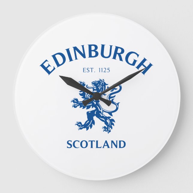 EDINBURGH Skottland Stor Klocka (Framsida)