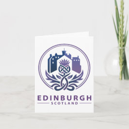 Edinburgh Skottland Storbritannien Kort