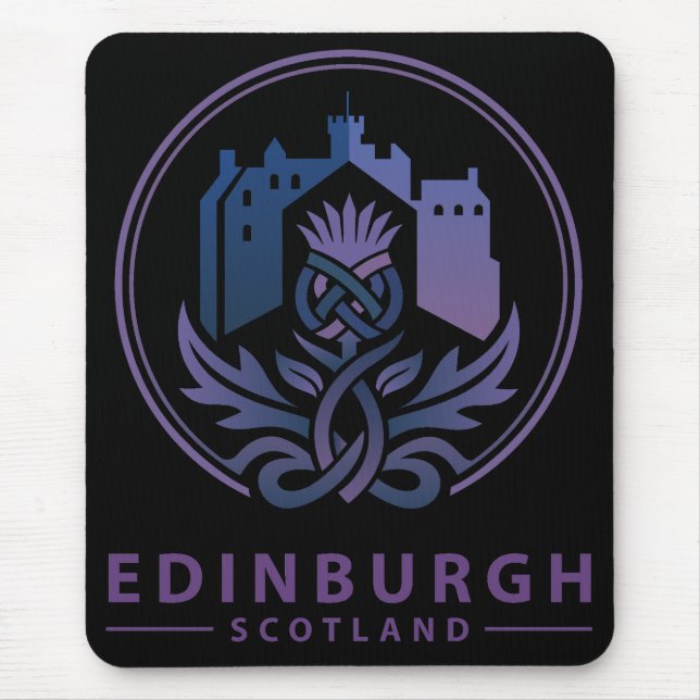 Edinburgh Skottland Storbritannien Musmatta (Framsidan)
