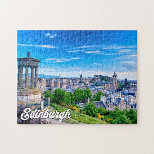 Edinburgh, Skottland, Storbritannien Pussel (Horisontell)