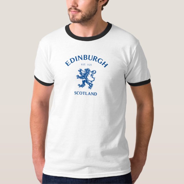 EDINBURGH Skottland T Shirt (Framsida)