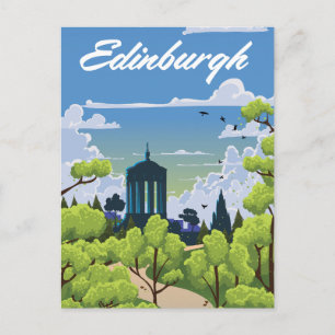 Edinburgh Skottland Vykort