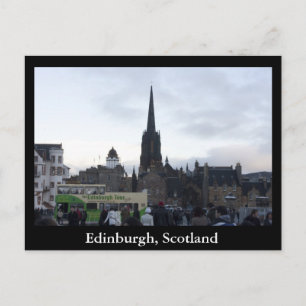 Edinburgh Skottland Vykort
