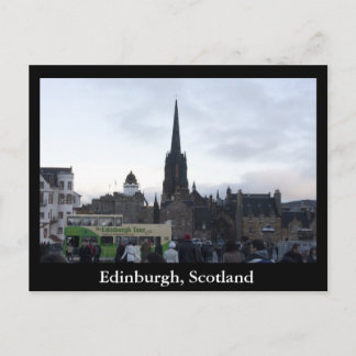 Edinburgh Skottland Vykort