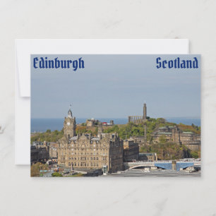 Edinburgh, Skottlands kort