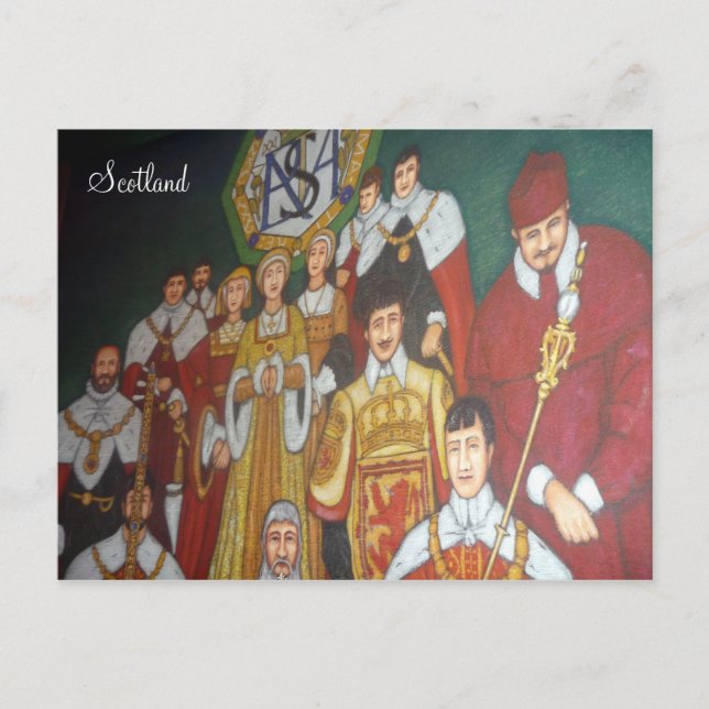 edinburgh slott kunglighet vykort (Framsida)