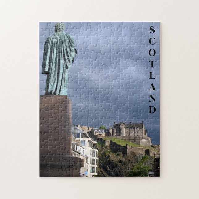 edinburgh-slott pussel (Vertikal)