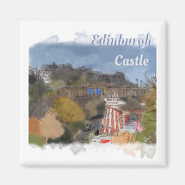 Edinburgh slottmagnet magnet