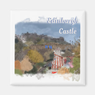 Edinburgh slottmagnet magnet