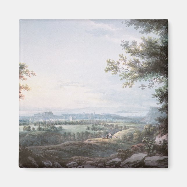 Edinburgh söderut, 1700-talet magnet (Framsidan)