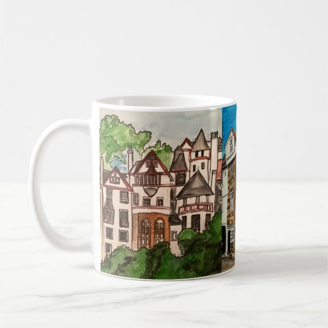 Edinburgh souvenir mugg (Vänster)