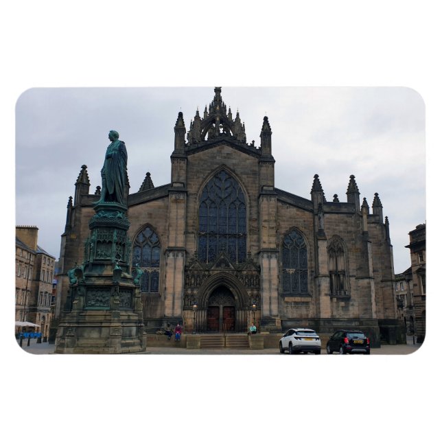 Edinburgh - St Giles'-katedral Magnet (Horisontell)
