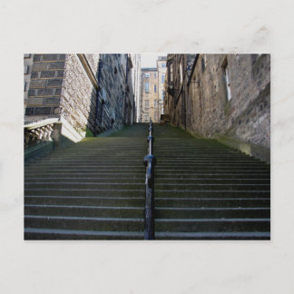 Edinburgh Trappor vykort