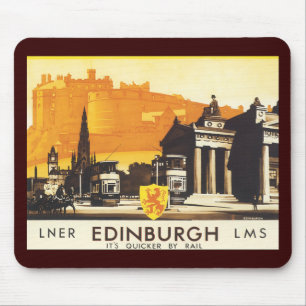 Edinburgh via LNER Rail Poster Musmatta