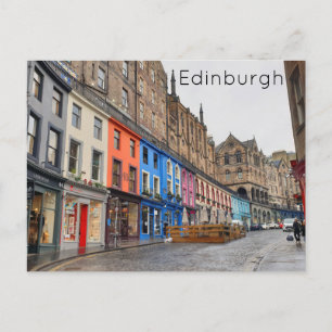 Edinburgh - Victoria Street Vykort