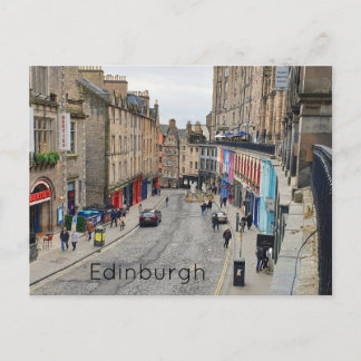 Edinburgh Victoria Street Vykort