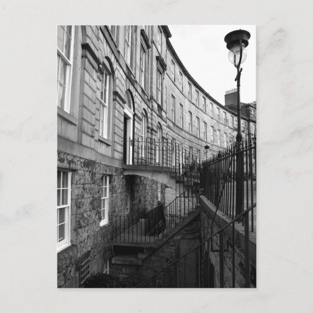 Edinburghs nya stad vykort (Framsida)