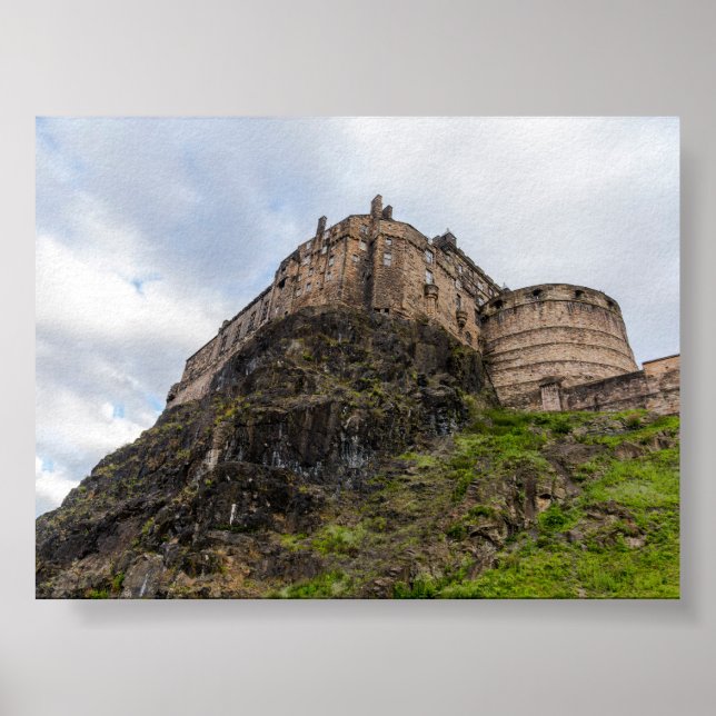 Edinburghs slott poster (Framsidan)