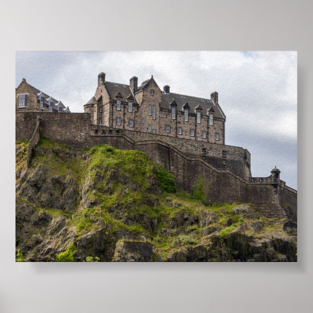 Edinburghs slott poster (Framsidan)