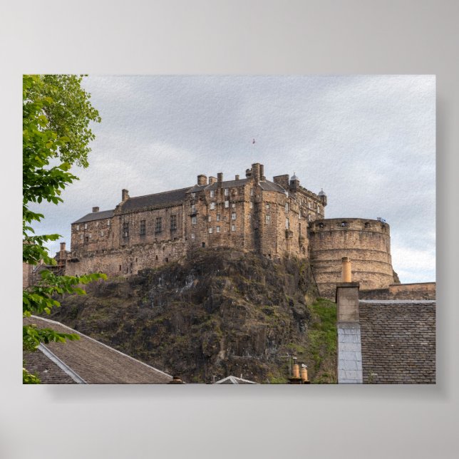 Edinburghs slott poster (Framsidan)