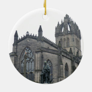 Edinburghs St Giles domkyrka Julgransprydnad Keramik