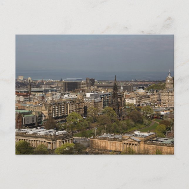 Edinburghs syn vykort (Framsida)