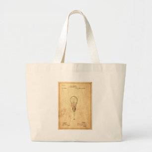 Edison Bulb Patent Jumbo Tygkasse