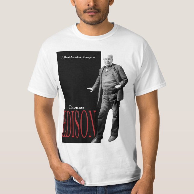 Edison - gangster tee shirt (Framsida)