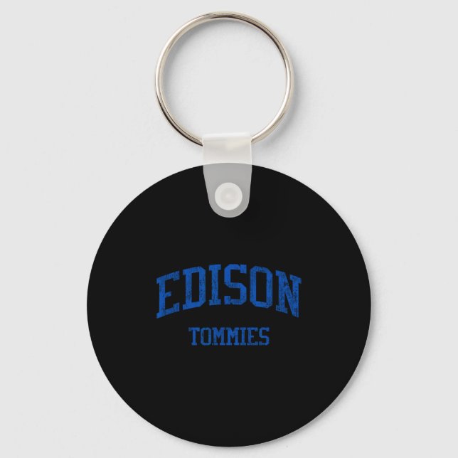 Edison High School Hs Minneapolis Nyckelring (Framsida)