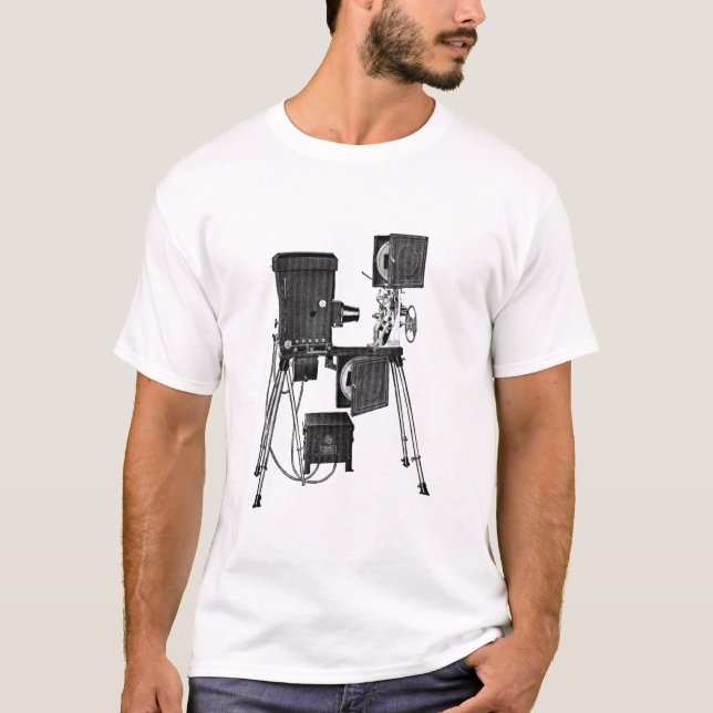 Edison Kinetiscope T Shirt (Framsida)